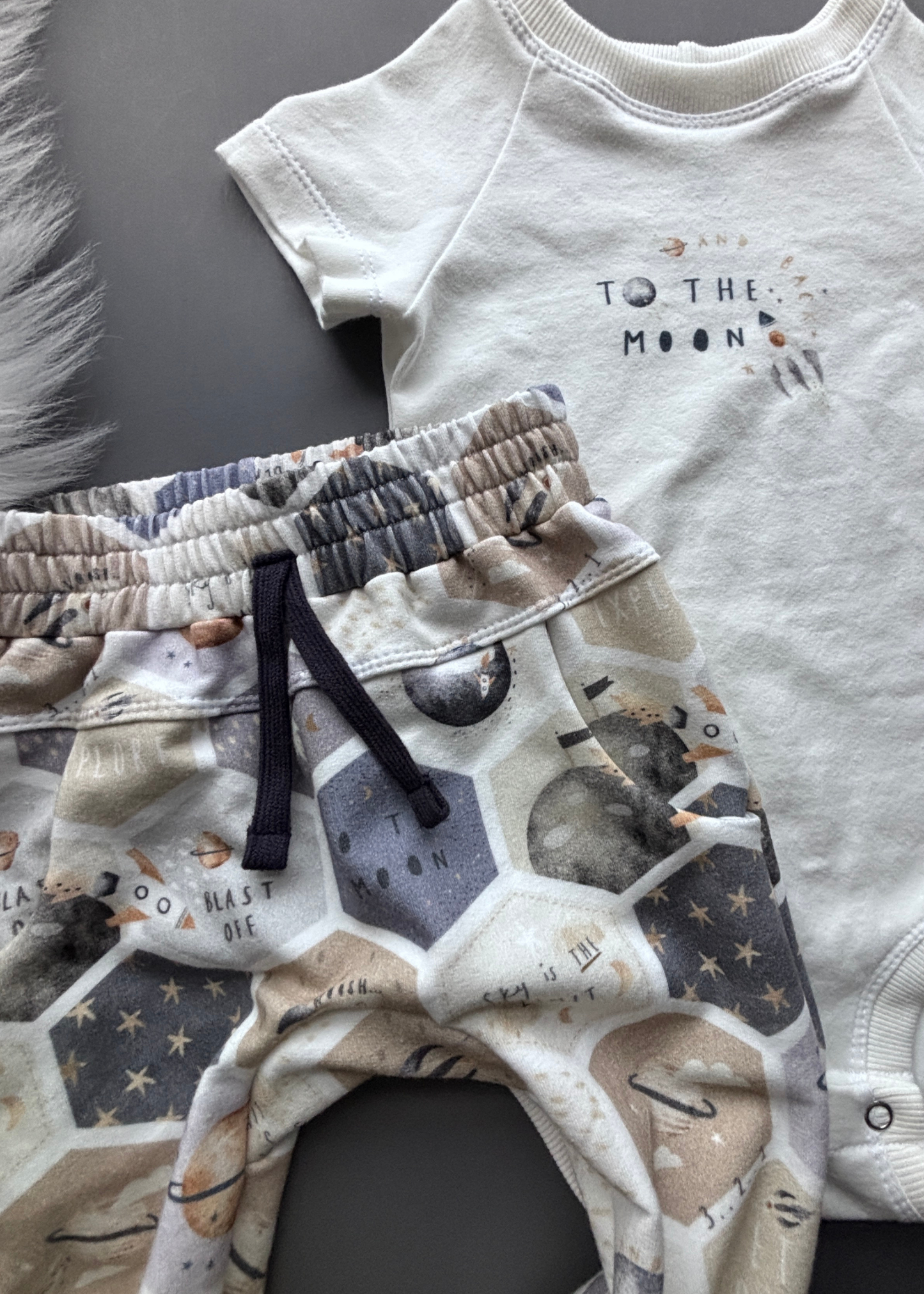 Space & Cosmos Baby Outfit – Eco Friendly Clothing for Little Explorers