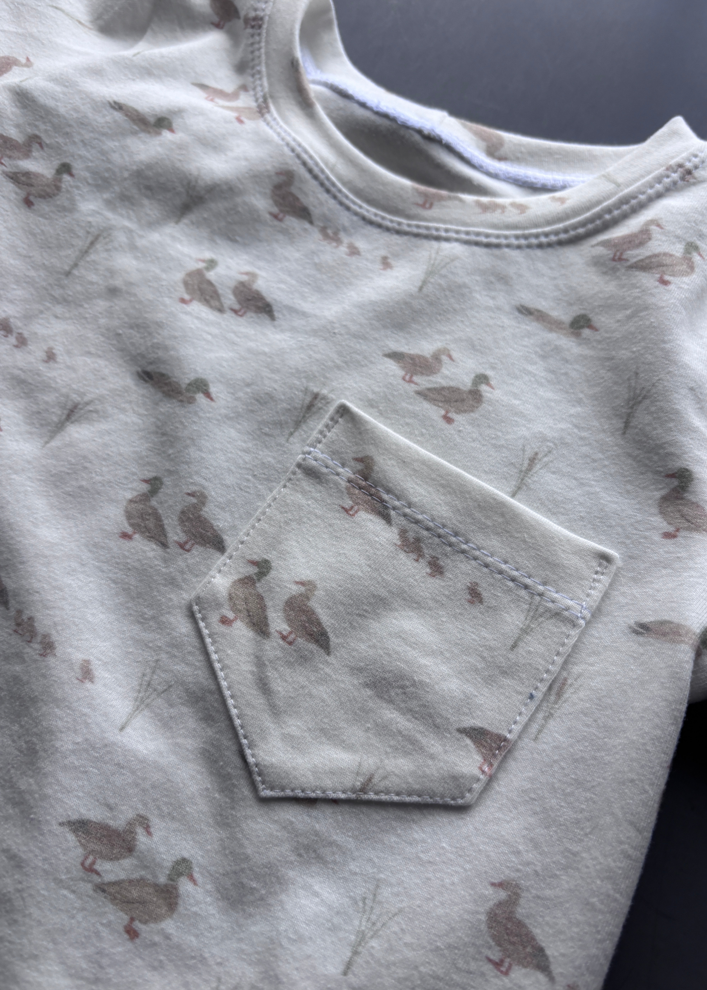 Organic Cotton Camo Duck Toddler Outfit – Eco Friendly & Comfy Transitional Clothing