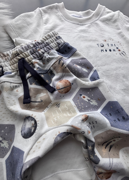 Space & Cosmos Kids Outfit – Eco Friendly Clothing for Little Explorers