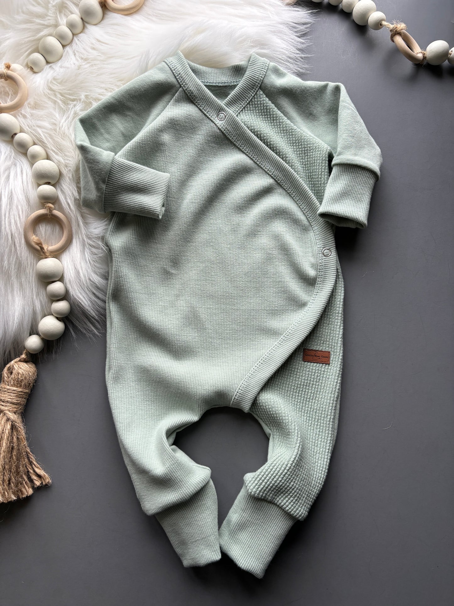 Wheat and Carrots Rompers- PREORDER