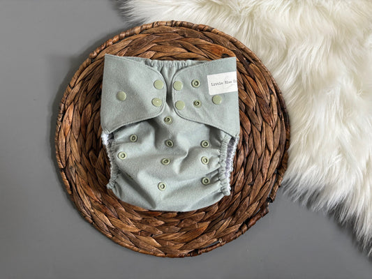 Crisp Sage Organic Cotton Diaper Cover