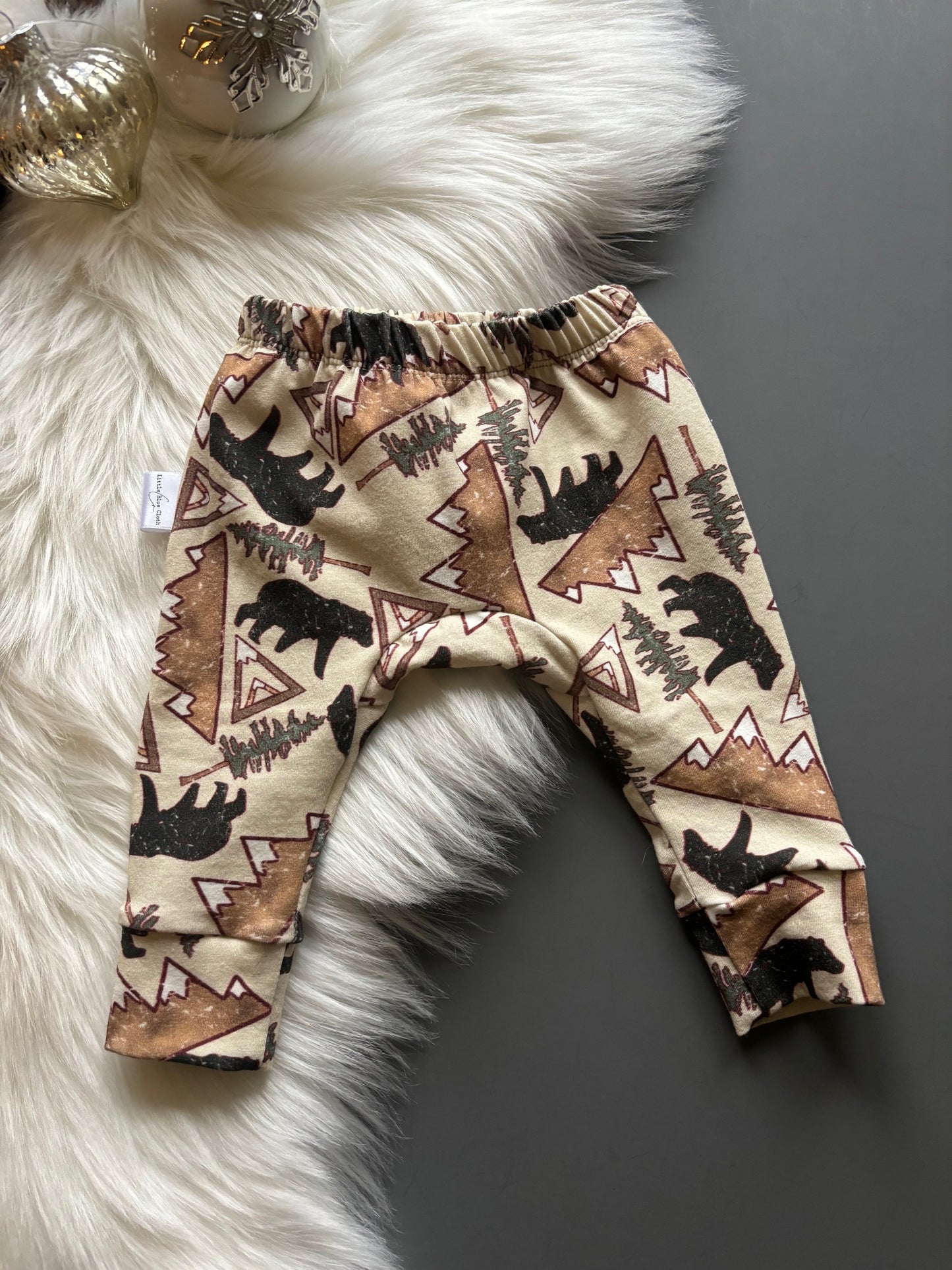 Bear Organic Cotton Gusset Pants